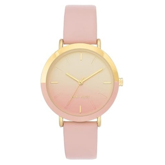 Women's New Strap Watch Pink /Gold - Picture 7 of 7